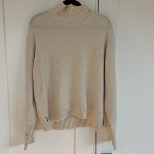 Uniqlo White Turtleneck